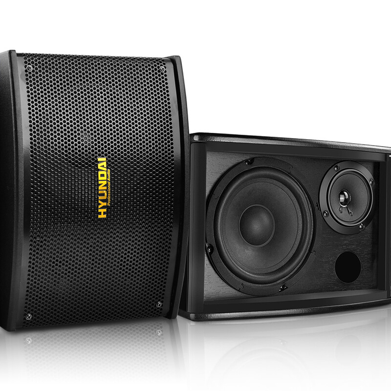 现代(HYUNDAI)WD700点歌机套装 6.5英寸家用ktv音响套装卡拉ok专业功放机会议点歌机家庭影院组合