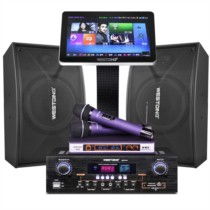 威斯汀Westding 118点歌机套装评测 专业卡包设备打造家庭KTV高性价比之选